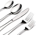 Silverware Set for 12,60 Piece Stainless Steel Flatware Utensil Cutlery Set | Heavy Duty Steak Knife Fork and Spoon, Dishwasher Safe, Gift Package for Wedding Housewarming|B0C8M4QP43