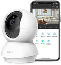 Tapo 2K Pan/Tilt Security Camera for Baby Monitor, Dog Camera w/Motion Detection, 2-Way Audio Siren, Night Vision, Cloud&SD Card Storage, Works w/Alexa & Google Assistant, 2-Pack (Tapo C210P2)|B09Y8C185M