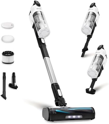 Levoit Cordless Vacuum Cleaner, Anti-Tangle for Pet Hair, Up to 50 Minutes | Powerful Suction, Lightweight, Rechargeable, Versatile for Carpets & Hard Floors, 180° Lay-Flat Design, LVAC-200|B0CB6B2JWG