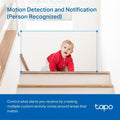 Tapo 2K Pan/Tilt Security Camera for Baby Monitor, Dog Camera w/Motion Detection, 2-Way Audio Siren, Night Vision, Cloud&SD Card Storage, Works w/Alexa & Google Assistant, 2-Pack (Tapo C210P2)|B09Y8C185M