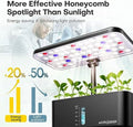 Indoor Garden Hydroponics Growing System: 10 Pods Kit with LED | Plant Germination Kit Herb Vegetable Growth Lamp Countertop, Hydroponic Planter Grower Harvest Lettuce for Healthy Home Cooks|B0B6BB4TVC