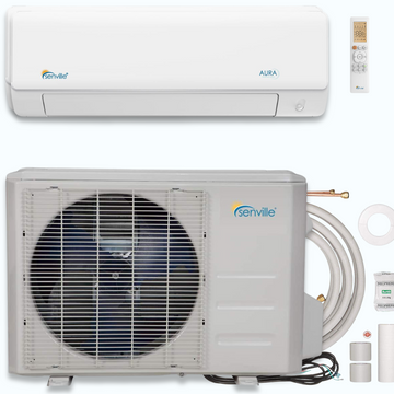 Senville AURA 12,000 BTU Single Zone Ductless Mini Split - 230V - 25.4 SEER2 - Energy Star, SENA-12HF